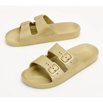 Freedom Moses Slide Sandals - The Metallics