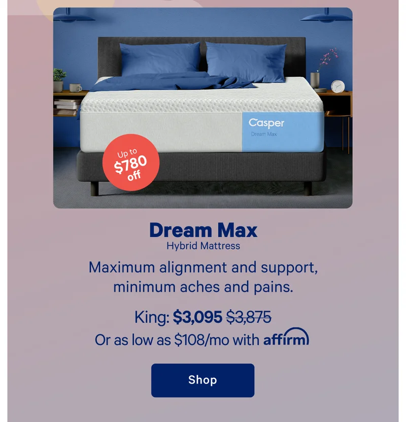 Dream Max Hybrid Mattress >> Shop >>