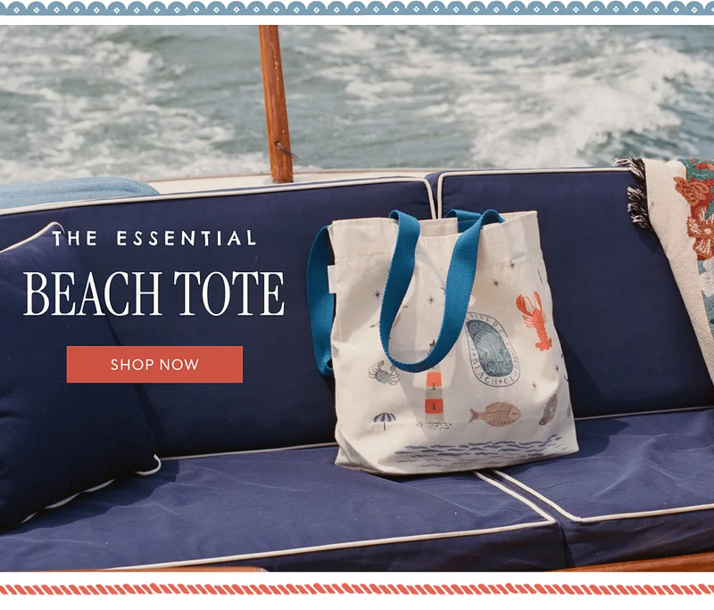 THE ESSENTIAL BEACH TOTE | SHOP NOW