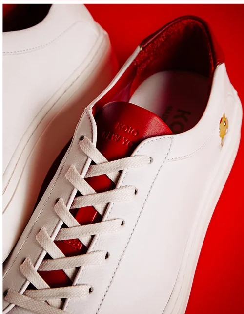 Capri Lunar New Year Shoe Tongue Image