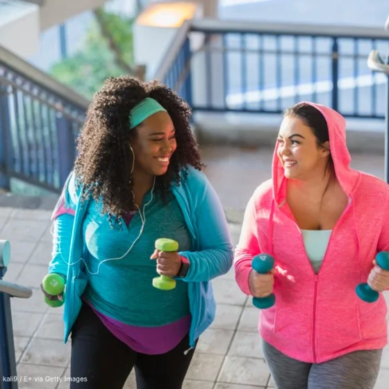 How to use weights to level up your walking workout