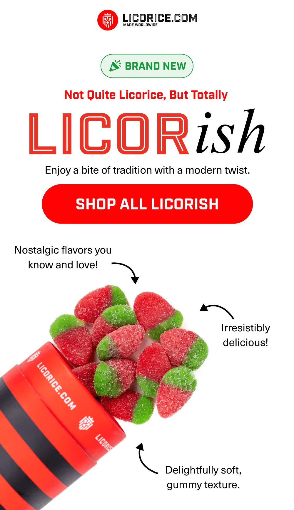 Introducing, Licorish - Enjoy a bite of tradition with a modern twist.