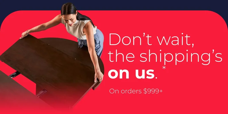 Free shipping on Us