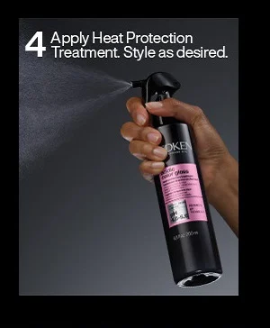 LEAVE-IN TREATMENT- Spray leave-in on damp hair and style Acidic Color Gloss Heat Protection Leave-In Treatment