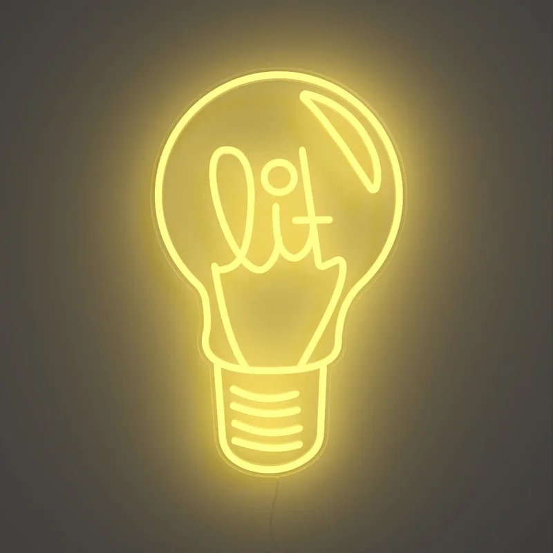 Image of Light it up - LED neon sign