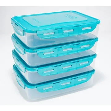 LocknLock Set of (4) Rectangle Storage Set