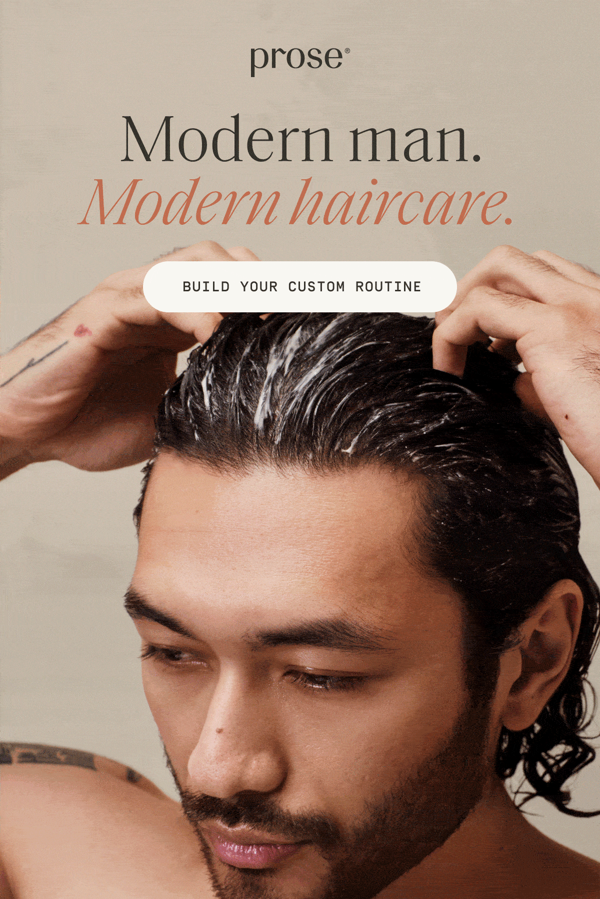 Prose | Modern man. Modern haircare