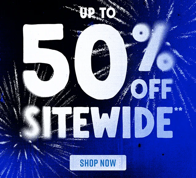 Up to 50% Off Sitewide. Not Combinable with Other Offers. Shop Now