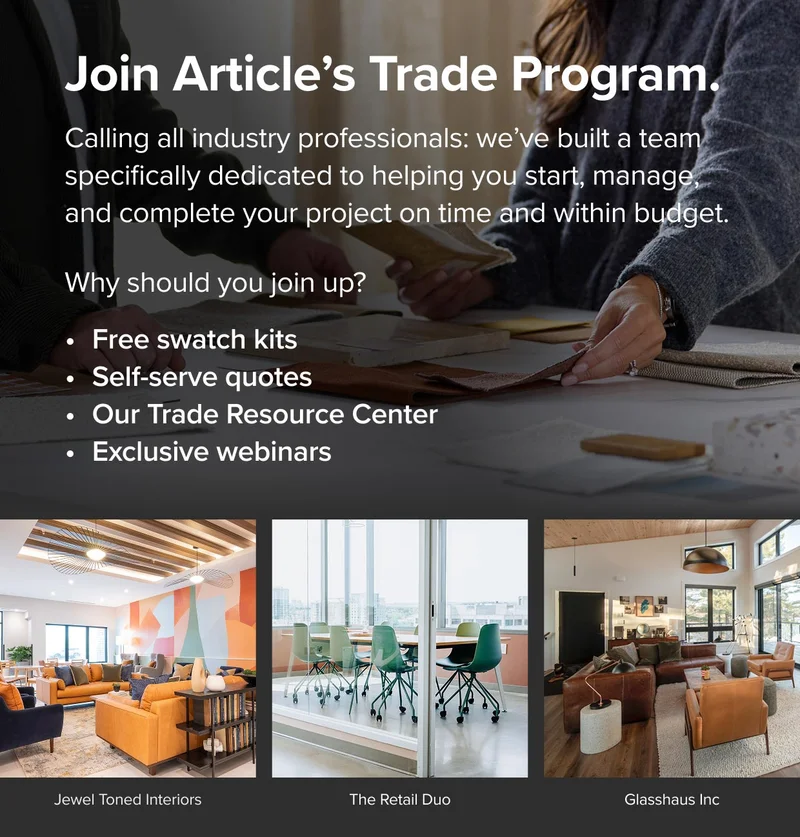 Join Article's Trade program: learn more.