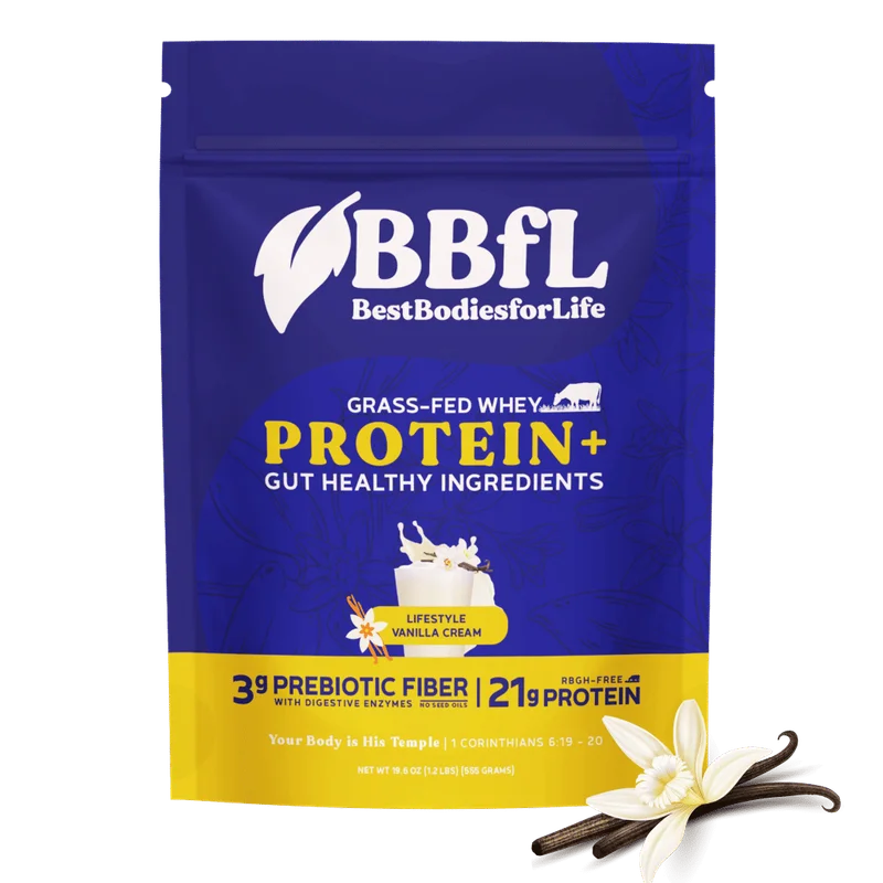 Image of Grass-Fed Whey Protein Powder - Vanilla Cream