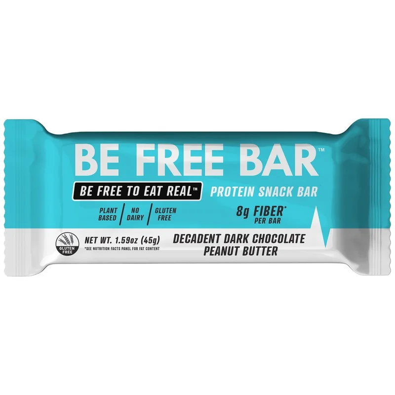 Image of Dark Chocolate Peanut Butter Protein Bars - Honey-Sweetened