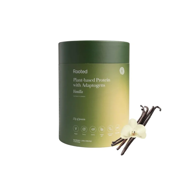 Image of Plant Protein Powder + Adaptogens - Vanilla
