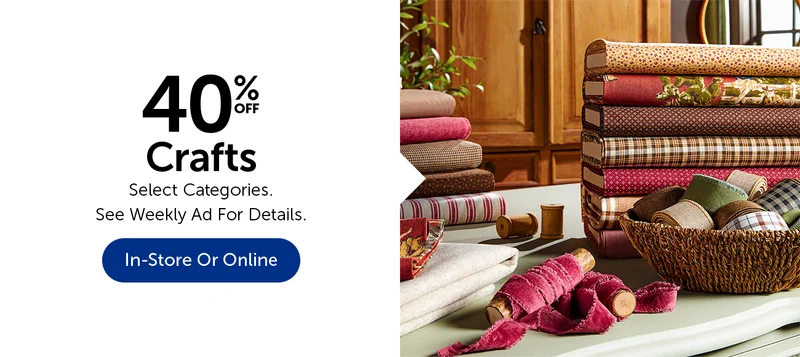 40% Off Crafts