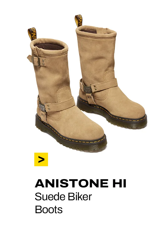 Anistone Hi Suede Biker Boots