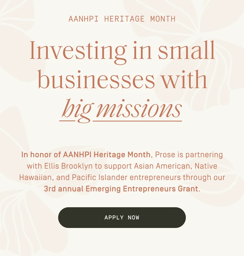 Investing in small businesses with big missions. Apply now.