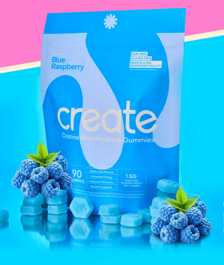 Create Blue Raspberry Gummies