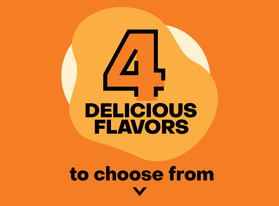 Create gummies are now available in 4 delicious flavors!