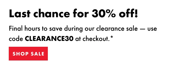 30% off select products