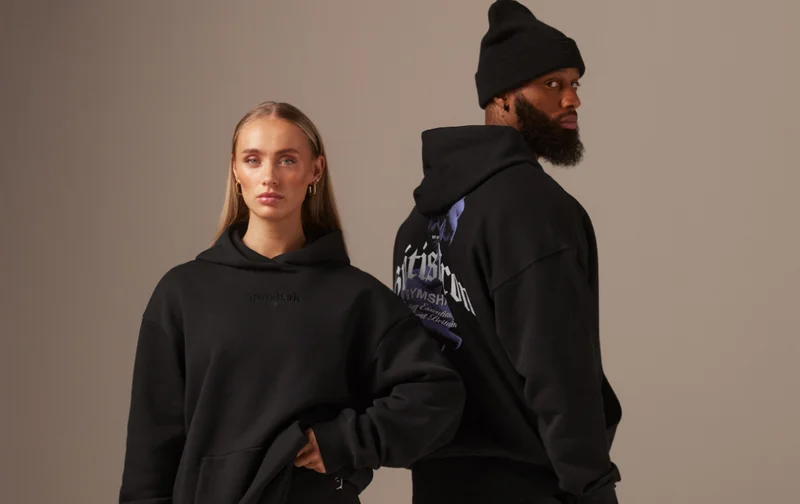 BLACK HOODIE DUAL GENDER