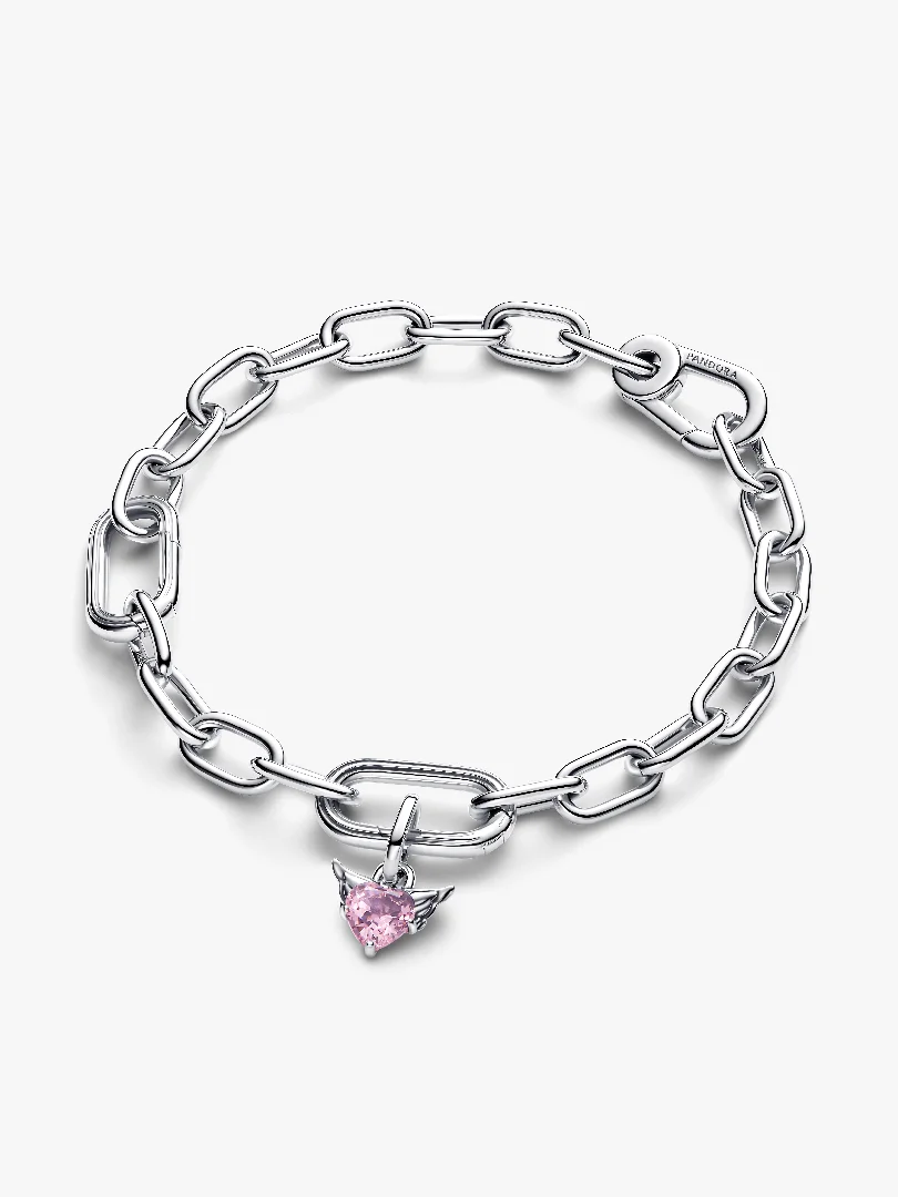 Winged Heart Mini Dangle Charm