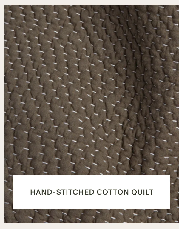 Save on the Hand-Stitched Cotton Quilt