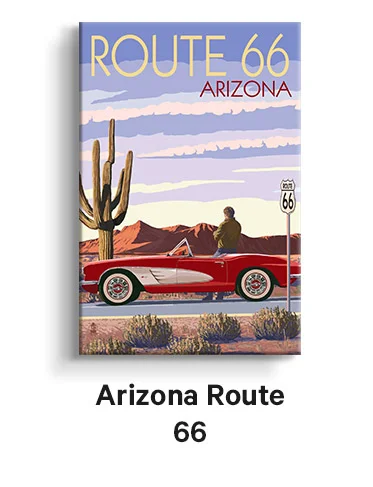 Arizona - Route 66 by Lantern Press