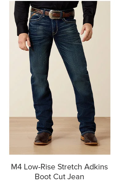 M4 Low-Rise Stretch Adkins Boot Cut Jean