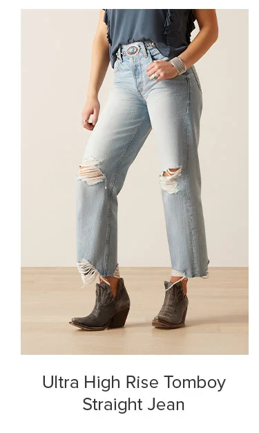 Ultra High Rise Tomboy Straight Jean