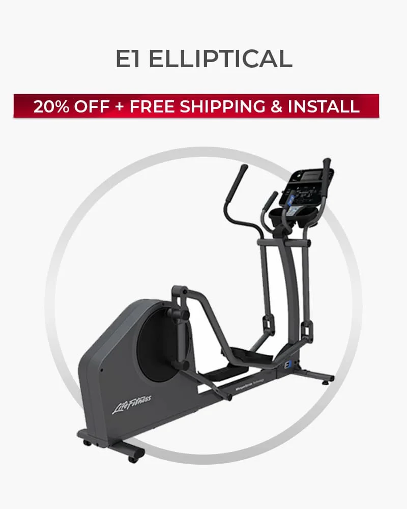 20% OFF | E1 Elliptical Cross-Trainer