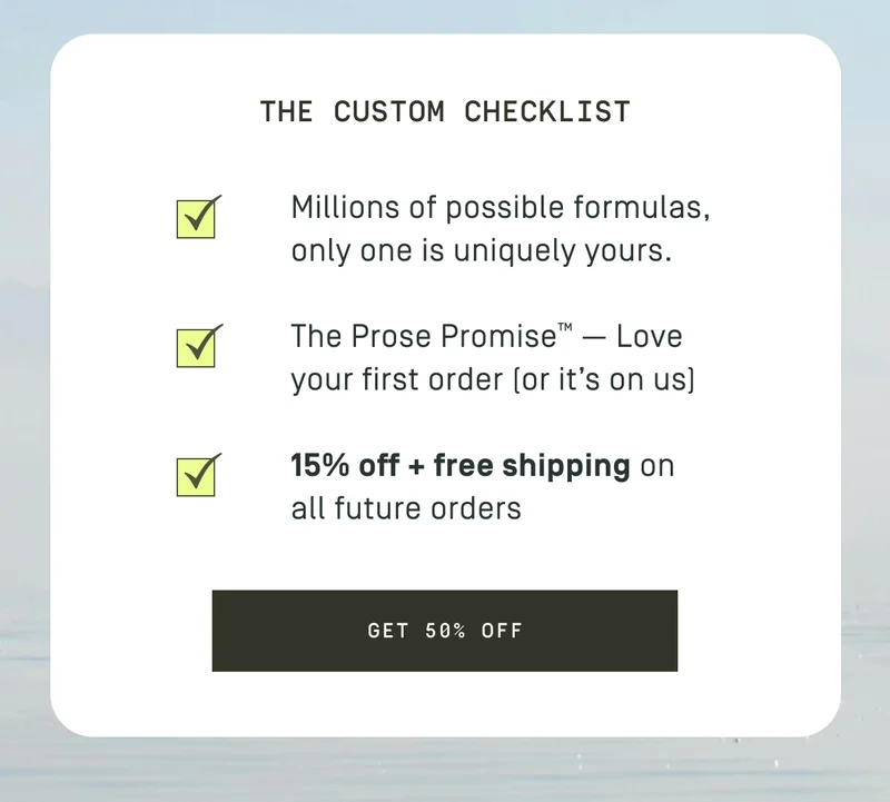 Get 50% OFF