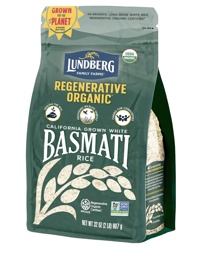 Image of Lundberg Regenerative Organic White Basmati Rice