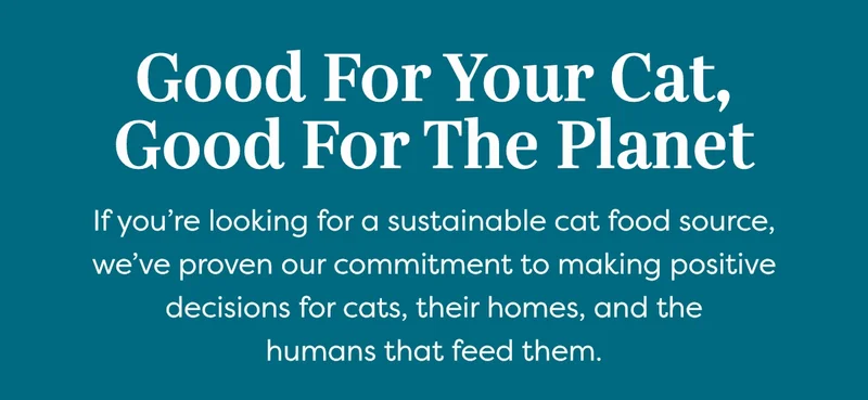 Good for your cat, good for the planet