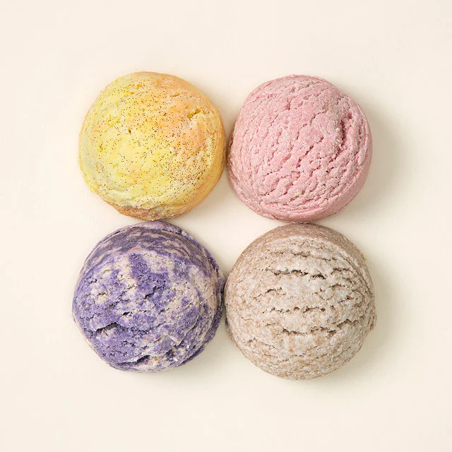 Ice Cream Scoop Bath Bombs - Set of 4