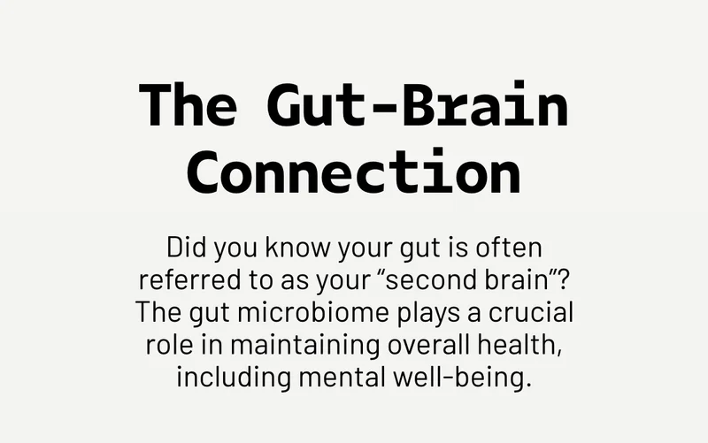 The Gut-Brain Connection
