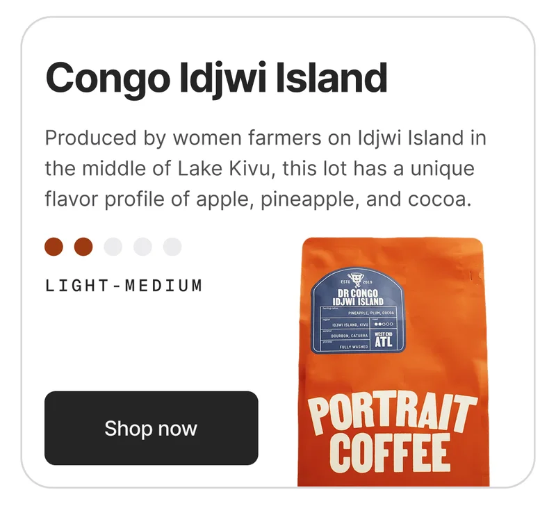 Conga Idjwi Island