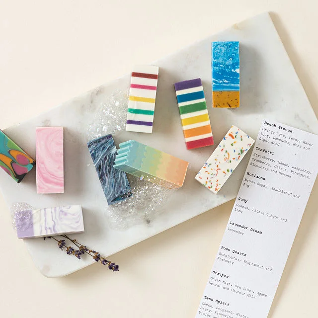 Box of Joy Colorful Soaps Gift Set