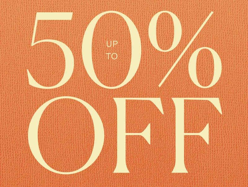 Up to 50% Off