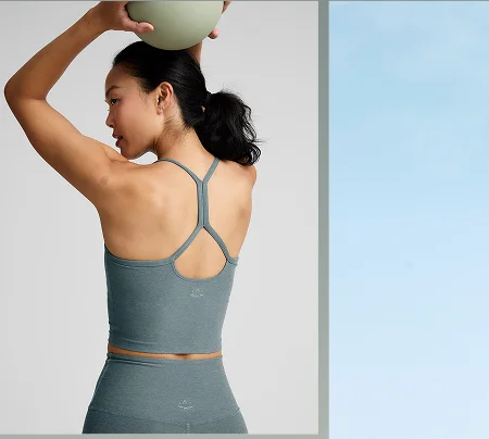 Spacedye™ Slim Racerback Cropped Tank