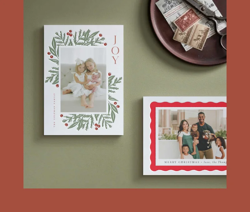 Letterpress Holiday Cards