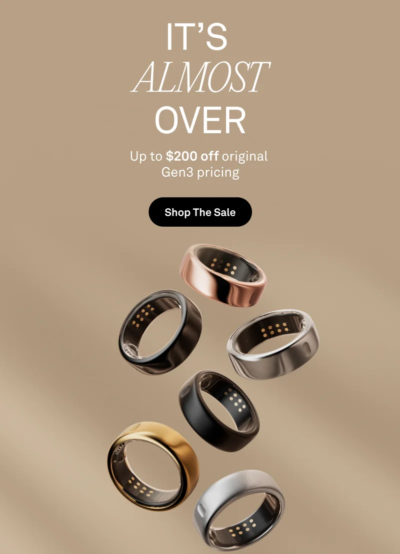 IT’S ALMOST OVER. Save up to $200 off original Gen3 pricing. Shop The Sale