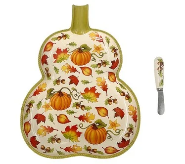 Temp-tations Special Edition Seasonal 14" Figural Server with Spreader