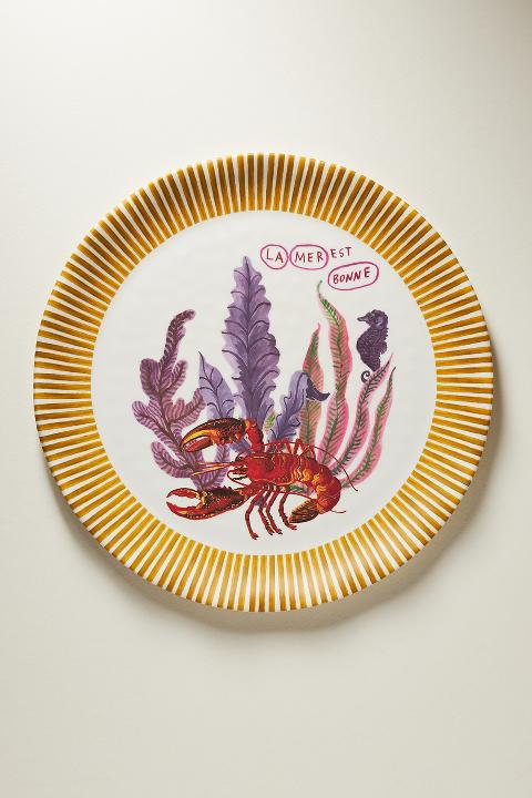 Nathalie Lete Melamine Dinner Plate