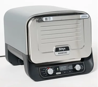 Ninja Woodfire 8-in-1 Outdoor Oven & Smoker with Pizza Peel & Cover