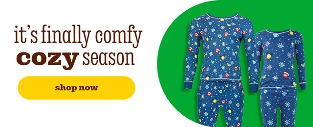 IT'S FINALLY COMFY COZY SEASON