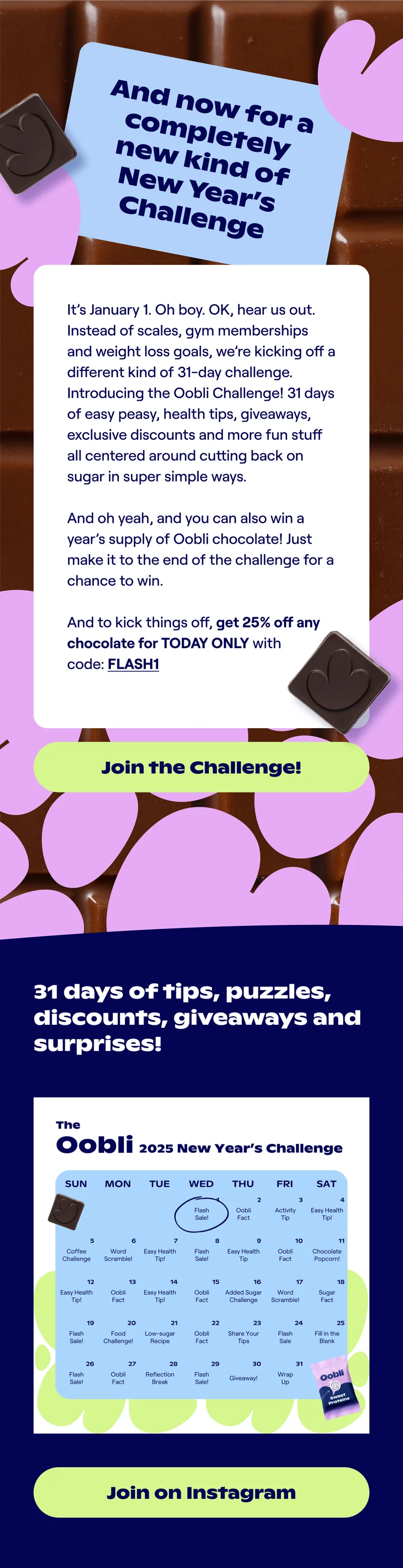 Join The Challenge