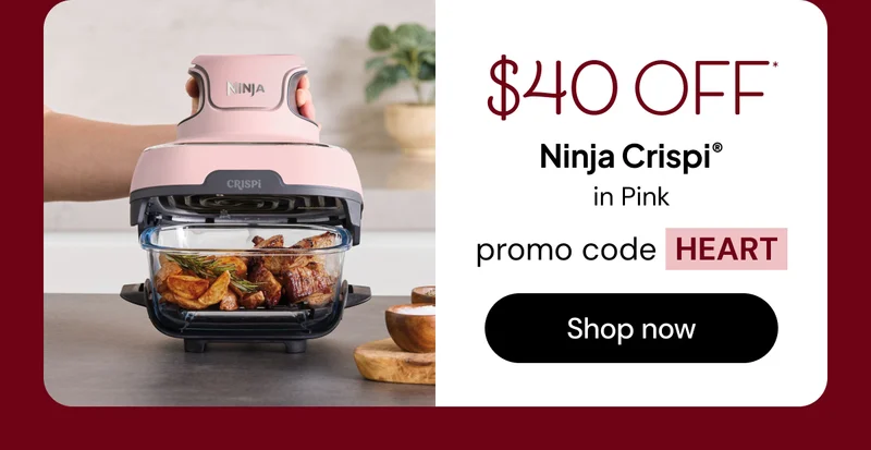 Ninja CRISPi® in pink promo code: HEART