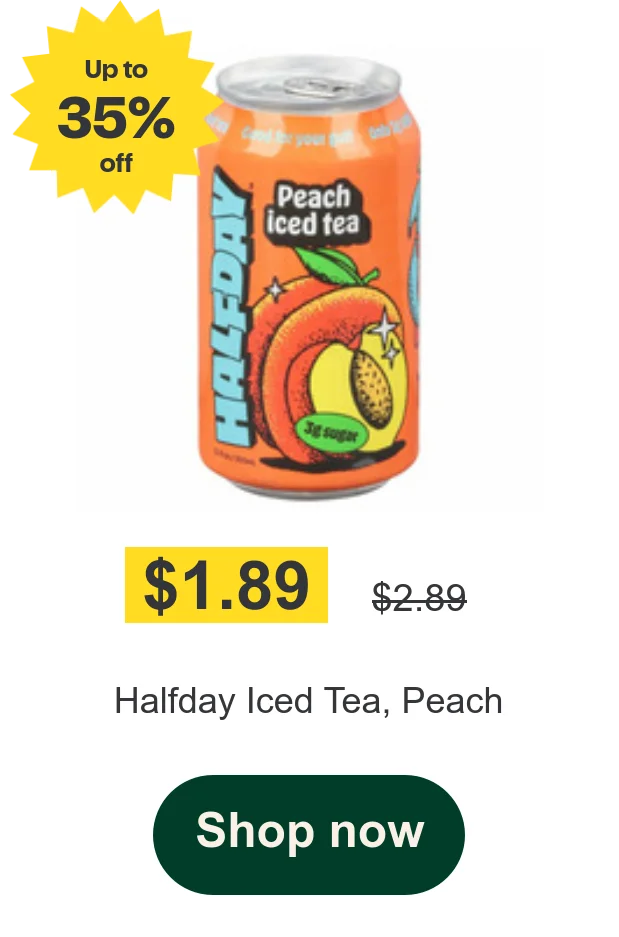 Halfday Iced Tea, Peach