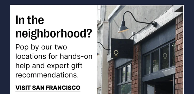 In the neighborhood? Visit San Francisco