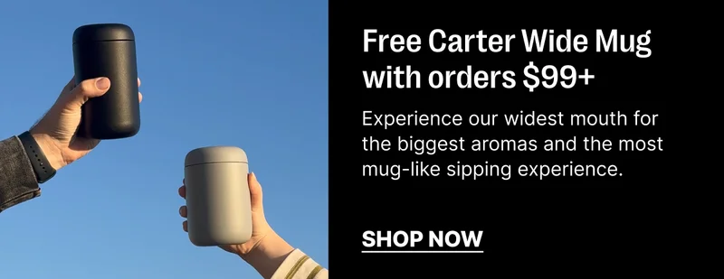 Free Carter wide mug with orders $99+!