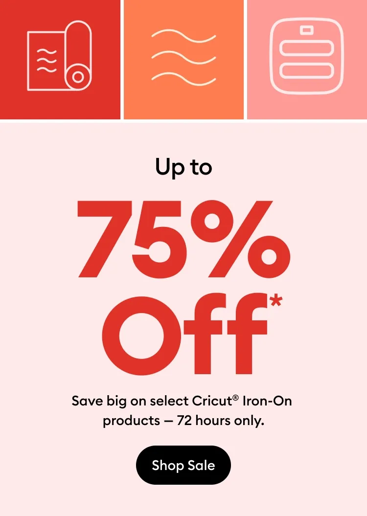 up to 75% off.